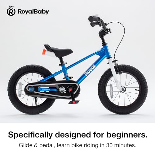 image for RoyalBaby EZ Kids Bike, 16 Inch Wheel Bicycle with Quick Release Crank