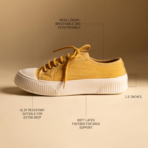 Image of Theater Wicked Brothers Lace-Up Sneakers for Women | Casual Shoes with Cushioned Insole