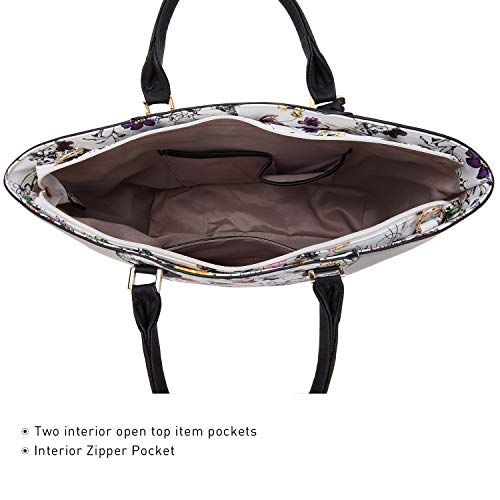 Bolso Satchel Dasein Grande para Mujer con Billetera miniatura 6