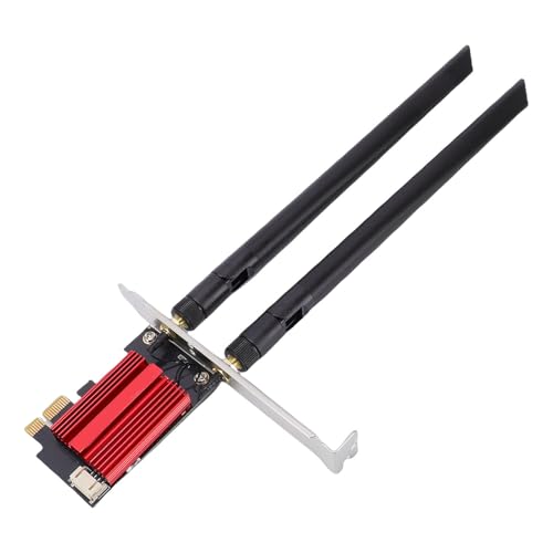 PCIe WiFi 7 Card with 8dBi Antennas Dual Band Network Adapter for 10 11 Fast Data Transfer WiFi 7 Card for Desktop PC miniatura 4