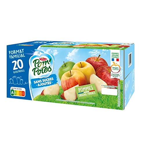 POM'POTES - Sans Sucres Ajoutés Pomme Nature 1800G - ( Lot De 3 )