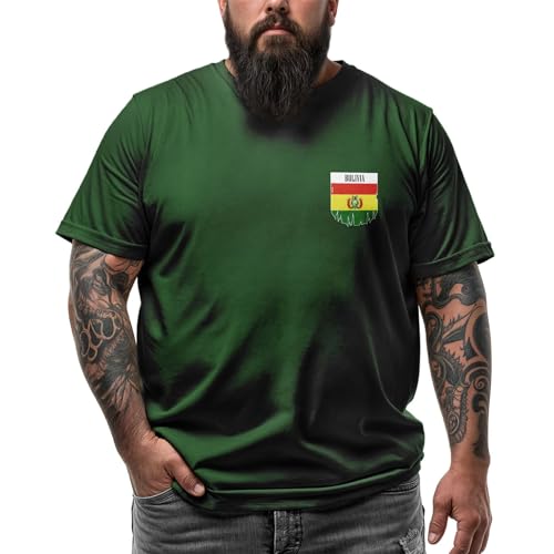 Bolivia Mens Shirt, Unisex Premium Bolivia Crewneck T-Shirt, Gameday Shortsleeve Top3