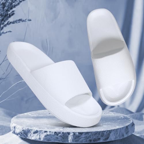 Image of Comfortable Cushioned Sole Arch Support Sliders | Durable Lightweight Flexible Style | Casual Flats Footwear Man | Ultra Soft Sliders for Adult | Stylish & Anti-Skid