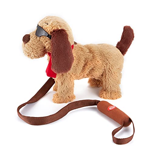 Think Gizmos Boppin, Shakin, Walking Dog Toy. Realistic Plush Musical Dancing Robotic Walk Along Toy Animal for Boys & Girls Aged 3,4,5,6,7,8,9,10