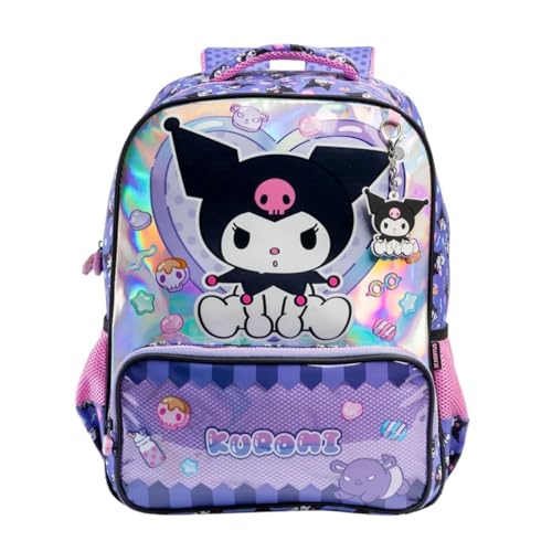 Mochila de Rodinhas Escolar 16 Kuromi Y