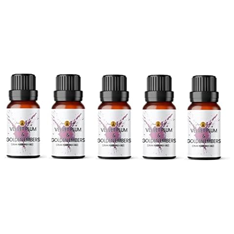 Aroma Energy Velvet Plum & Golden Embers Oil Cover