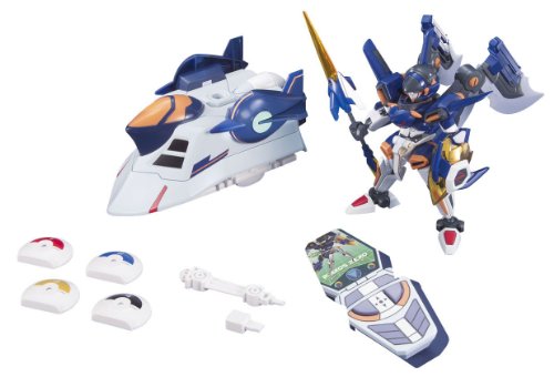 LBX Icarus Zero Bandai maquette en plastique articulée avec son robot de combat RS Little Battlers