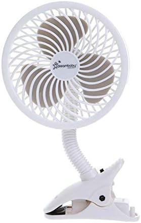 Dreambaby Pram Fan, Caged Stroller Fan for Babies, Adjustable Clip-On Fan - Image 4