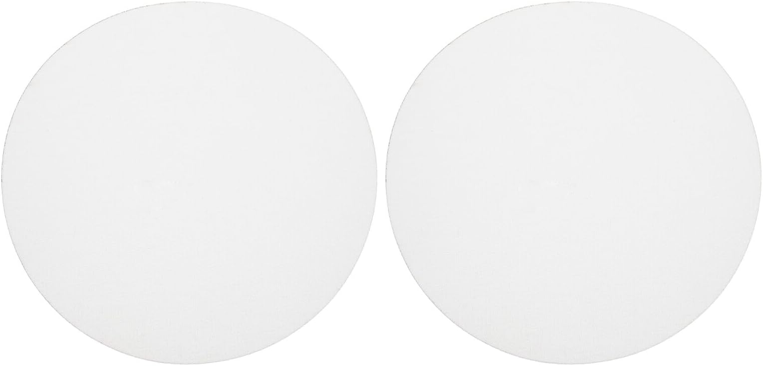 Alipis 2pcs Round LED Light Cover Diffuser Lampshade Glare Reduction Plastic Light Cover for Ceiling Lampshades Living Room Eye Protection