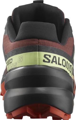 Image of Salomon Mens Speedcross 6 Rum Raisin /Cherry Tomato /Cognac 10.5 Medium