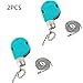 Ceiling Fan Switch Pull Chain Extension 3 Speed Control 4 Wire Replacement for Home Light Lamp 2PCS.