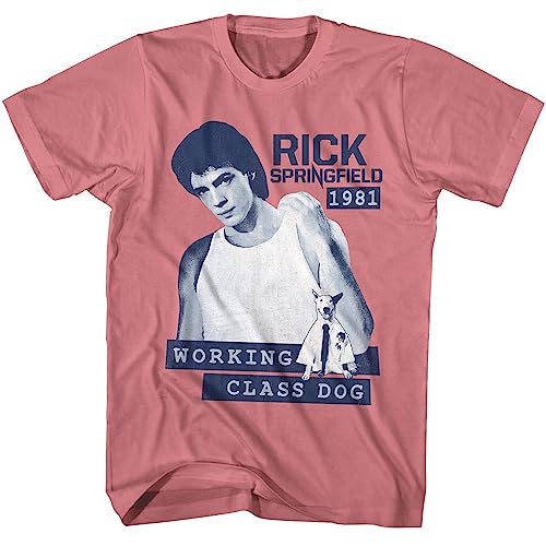 Amazon.com: Rick Springfield 1981 Working Class Dog Adult Short
