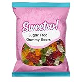 Sweetso 1KG Pick n Mix Sweets Sharing Bag (SUGAR FREE Gummy Bears)