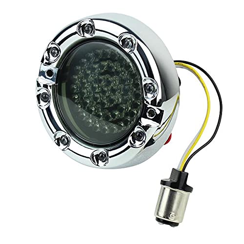 Eagle Lights 3 1/4” Infinity Beam Front Led Turn Signals W/Running Led Light Ring For Harley Davidson Motorcycles #TOP4