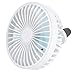Profesjonalny wentylator chłodzący 5 V 5 W 360 stopni regulowany do akcesoriów samochodowych(white)