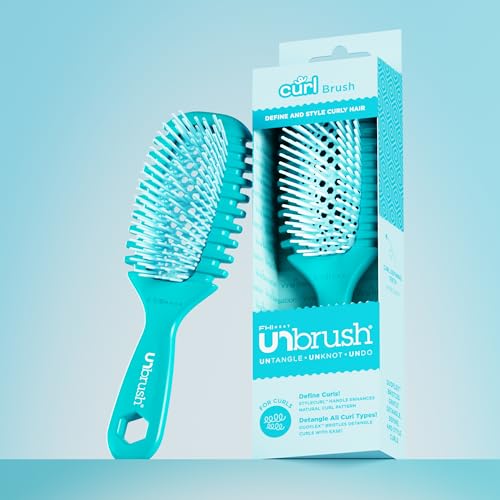 Image of FHI Heat UNbrush Curl Collection for Pain-Free Brushing & Curl Enhancing Styling for Curly Hair Types - Use on Wet Hair Only