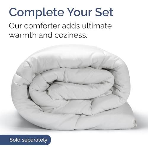 Extra Deep King Sheet Set - 6 Piece Breathable & Cooling Sheets - Lavender by CGK Unlimited - Image 7