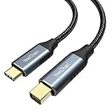 USB C to Mini DisplayPort Cable 10ft/3M (4K@60Hz 2K@165Hz),YeeChan Type C to Mini DP, Thunderbolt 3...