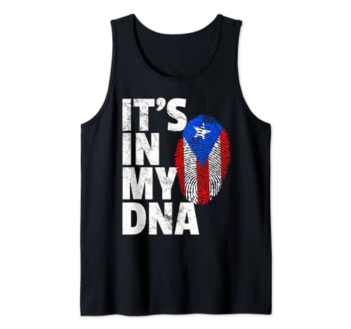 IT'S IN MY DNA Puerto Rico - Maglietta da uomo e donna Canotta
