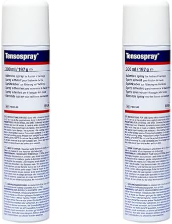 Tensospray - 300ml Pre-tape Adhesive and Skin Protector x 2 Tins