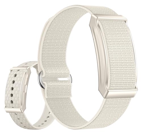 Yihou Smart Fitness Tracker for Women & Men Ultra-Thin Minimalist Smart Band with 24/7 Heart Rate Monitor Sleep Tracker 100+ Sports Modes IP67 Waterproof Call & App Alerts Nylon & Silicone Bands