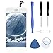 Global Repair for iPhone 6 Plus 5.5 Inch Model: A1522, A1524, A1593 LCD Screen Replacement Digitizer Frame Assembly in White
