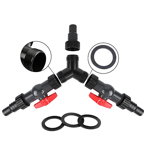 Forever Speed 3-Way Valve Y Distributor Water Distributor for Pond Pump and Watercourses 20/25mm (3/4" 1") - Image 4