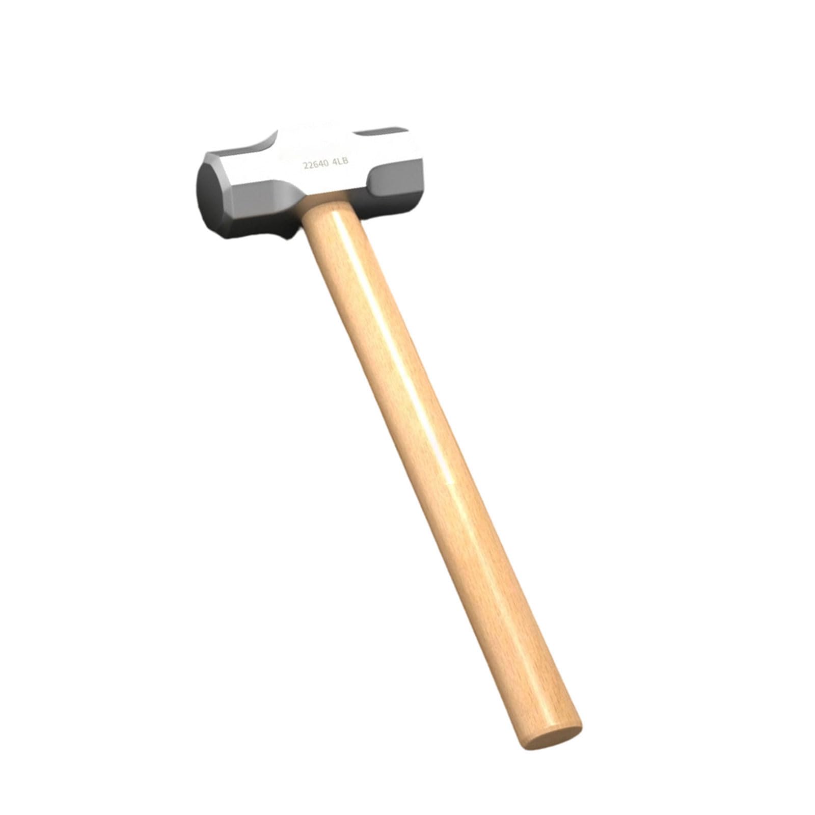 WEILWH Octagonal Masonry Hammer 2LB 3LB 4LB With Ergonomic Wooden Handle For Construction DIYer Enhancing Control And