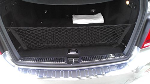 Envelope Style Trunk Mesh Cargo Net For Mercedes Benz Glk250 Glk300 Glk350 2009-2015 - Premium Trunk Organizer And Storage - Luggage Net For Crossover - Best Car Organizer For Mercedes Benz Glk #TOP7