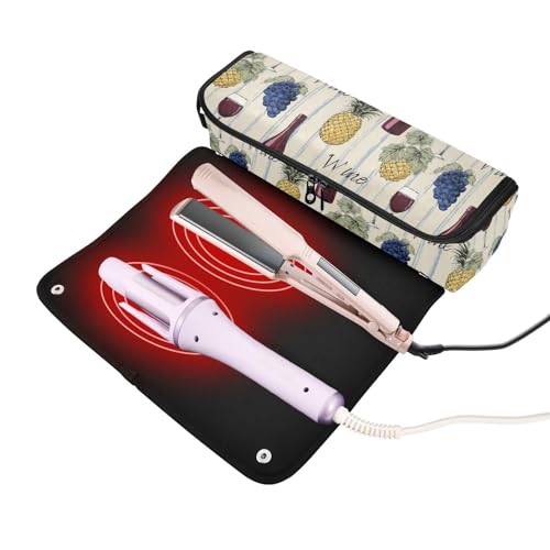 Bolso compacto para viaje y organización de herramientas de cabello miniatura 2