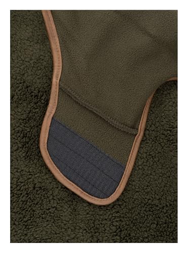 JACK PYKE Sherpa Fleece Hundemantel Dark Olive M