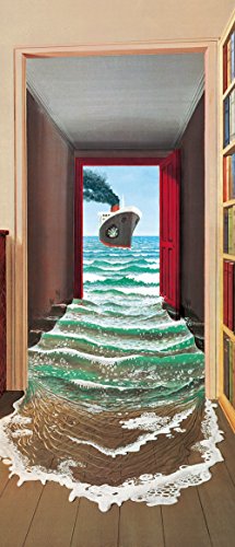 Preisvergleich Produktbild Idealdecor Fototapete Tür, Bunt