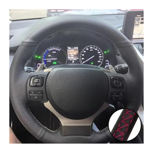 Ԃ̃XeAOzC[Jo[ p̃NTX IS250 IS300 IS350 IS pFX|[c IS200t 2014-2017 p J[XeAOzC[Jo[ lHv ~(Red Thread)