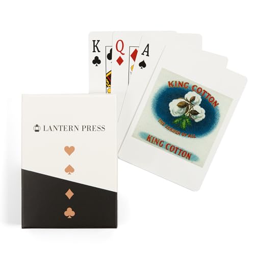 Baraja King Cotton de 52 cartas tamaño póker