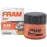 FRAM EG+ PH10060P 10K Mile Change Automotive Replacement Interval Spin-On Engine Oil Filter for