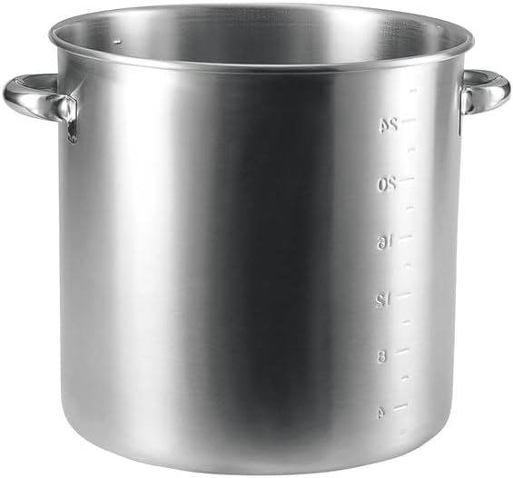 寸胴 鍋 ステンレス寸胴 キッチンポット（モリブデン入り）16cm目盛付