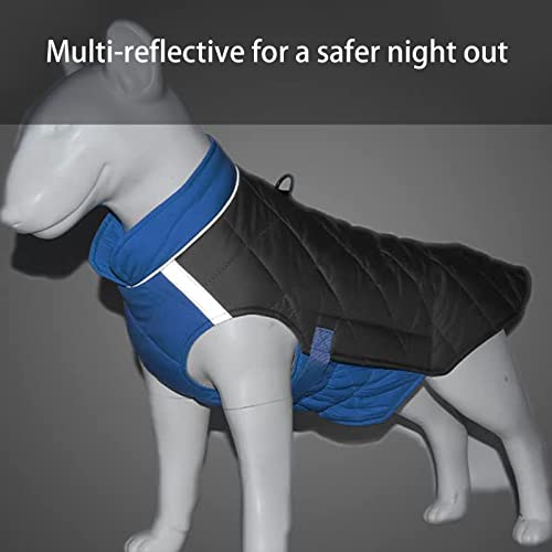Tonyfy Dog Cold Weather Coats - Cozy Warm Reflective Pet Jackets Vest, Thick Thermal Doggie Padded Cotton Clothes, Autumn Winter Waterproof Costume Coat For Puppy Small Medium Large Dogs (Grey-Xl) #TOP2