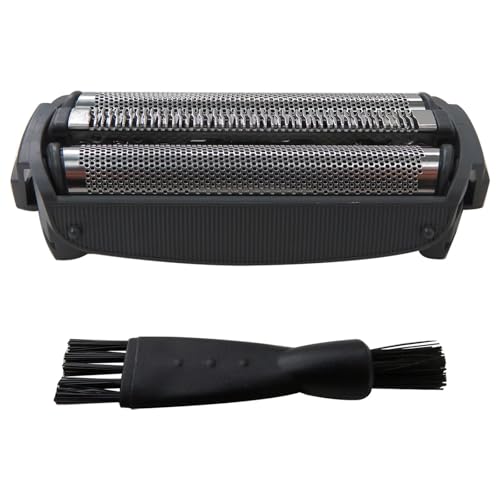 Shaver Razor Outer Foil w/Clean Brush Replacement for Panasonic ES-RL21 ES-RT30 ES-RT40 ES-RL40 ES-RT50 ES-RT60 ES-RT81 ES-RT51 Shavers Head Parts by GRABOTE