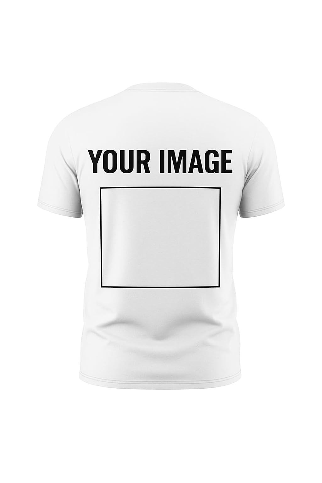 Customized T-Shirt with Sublimation Print for Men and Women Back Side-picture-12