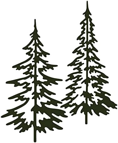 Miniatura 4 de Troqueles de bosque para hacer tarjetas, troqueles de Navidad troqueles de metal troqueles para álbumes de recortes troqueles de árbol de navidad