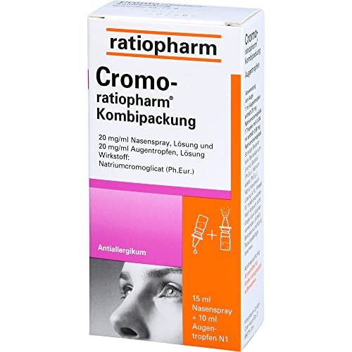 Allergie Nasenspray von Ratiopharm Cromo Kombipackung