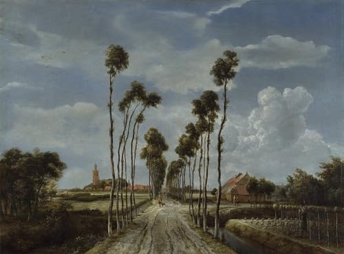 Art Posters Avenue de Middelharnis Hobbema Décoration Murale Grand Format 60x90cm