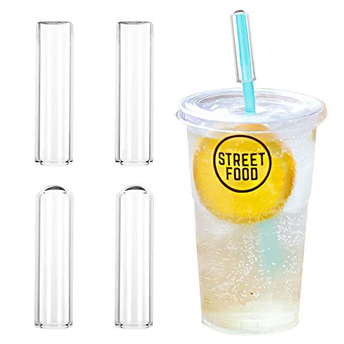 Tapones de Vidrio Reutilizables para Pitillos 4 Pack miniatura 1