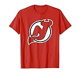New Jersey Devils Icon Red Officially Licensed T-Shirt
