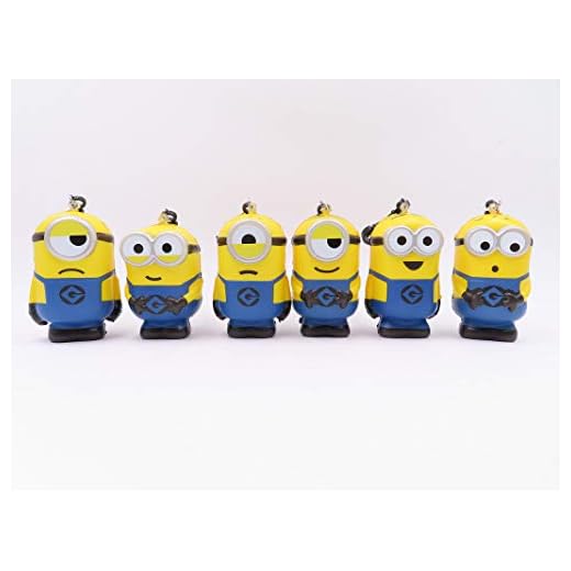 Minions Mini Squishy 6 Pack