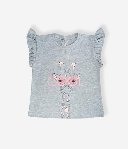 Image of YUV Infant Baby Girl's 100% Cotton Printed Multicolor Regular Fir T-Shirts (Pack of 3) - 0 to 24 Months