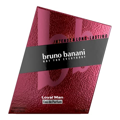 Bruno Banani Loyal Man Eau de parfum aromatique pour homme, parfum extra longue durée, 1 x 50 ml