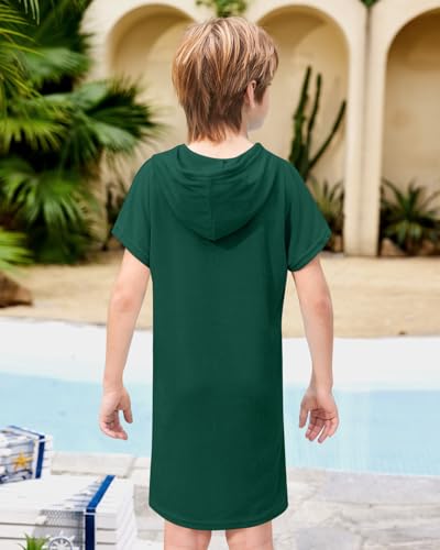 Image of BesserBay Boys Girls Swim Cover Up Terry Cloth Swimwear