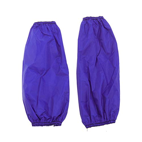 EXCEART 5 Pares de Mangas Impermeables Fundas para Brazos de Cocina Mangas de Pvc a Prueba de Aceite Protección Del Antebrazo para Lavar Platos Cocinar Jardinería (Azul)