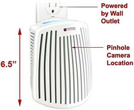 WF-415: WiFi Camera Hidden in Fake Air Purifier, P2P Remote Viewing, Recording and Notification. image 4
